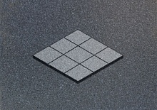 Клинкерная напольная мозаика ABC Trend Anthrazit-dunkelgrau 99*99*8 мм (90шт/м2)