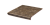 Ilario Braun ступень флорентинер противоскользящая с капиносом, коричневая 330x300x11 мм Paradyz