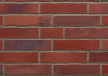  Клинкерная фасадная плитка облицовочная под кирпич Stroeher (Штроер) Handstrich 392 rotrost шероховатая, 240*52*14 мм